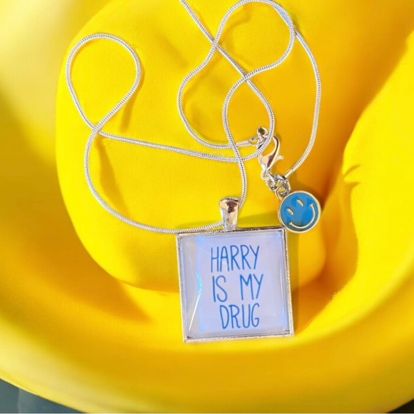 Harry is my drug pendant necklace Love Harry Styles? Prince Harry? Harry Potter? - Picture 5 of 15